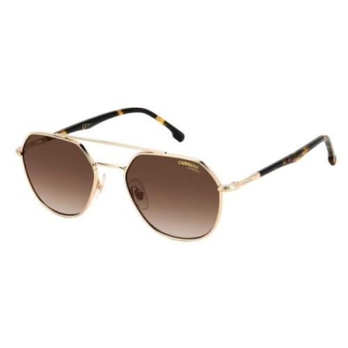 Carrera Guld Metall Unisex Solglasögon Yellow, Unisex