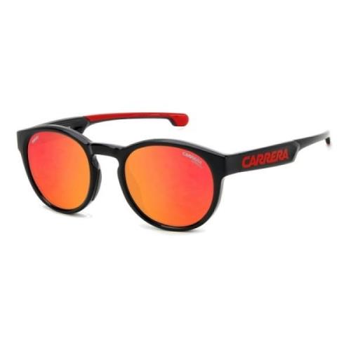 Carrera Röda Resin Solglasögon för Män Multicolor, Herr