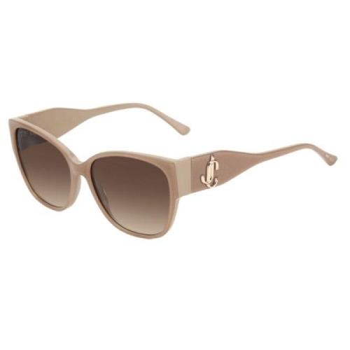 Jimmy Choo Rosa Acetat Dam Solglasögon Pink, Dam