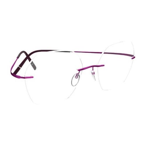 Silhouette Modern Glasögonbåge Purple, Unisex