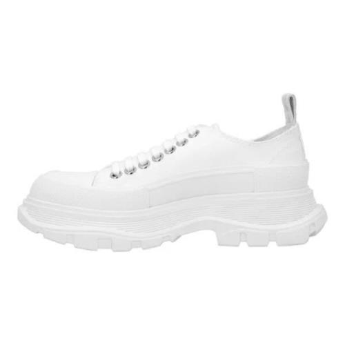 Alexander McQueen Canvas sneakers White, Dam