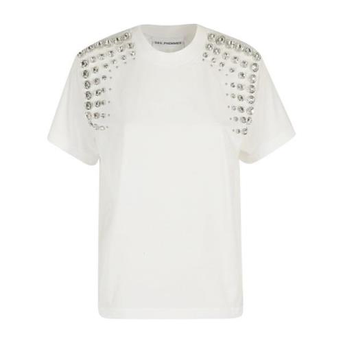 DES Phemmes Kallfärgad T-shirt White, Dam