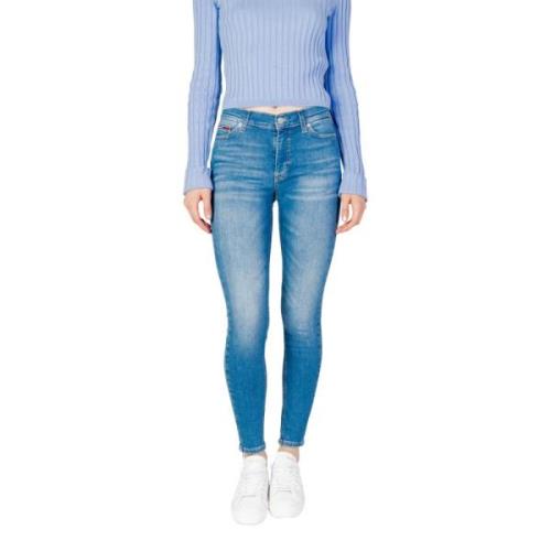 Tommy Jeans Essential Skinny Jeans Ljusblå Tvätt Blue, Dam