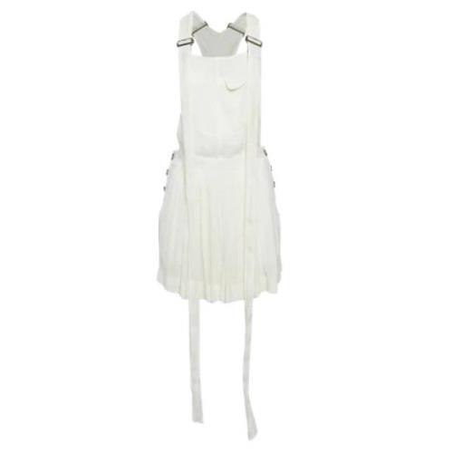 Chloé Pre-owned Pre-owned Tyg klnningar White, Dam