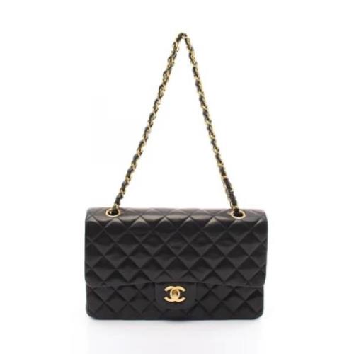 Chanel Vintage Pre-owned Laeder axelremsvskor Black, Dam