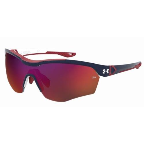 Under Armour Matte Blue White/Red Solglasögon UA Yard Pro/F Red, Herr