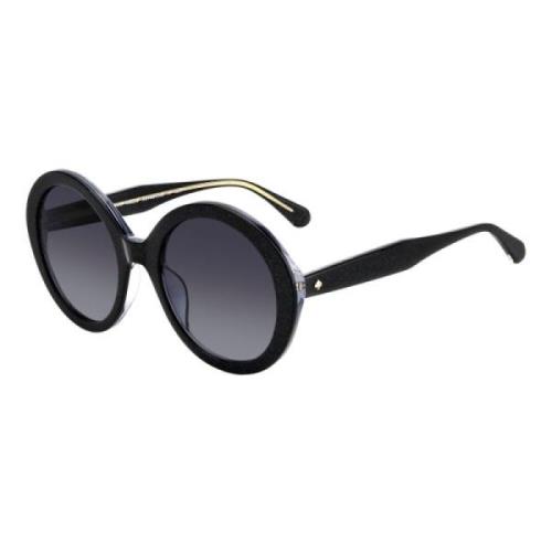 Kate Spade Svart Acetat Dam Solglasögon Black, Dam