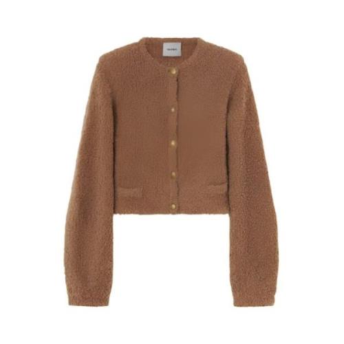 Halfboy Alice Croissant Cardigan Brown, Dam