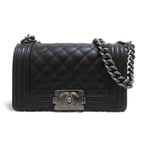 Chanel Vintage Pre-owned Laeder chanel-vskor Black, Dam