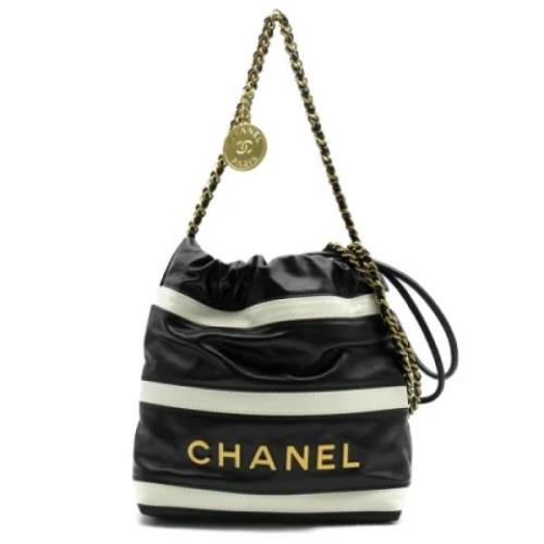 Chanel Vintage Pre-owned Laeder handvskor Black, Dam