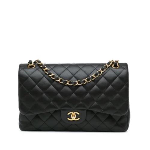 Chanel Vintage Pre-owned Laeder chanel-vskor Black, Dam