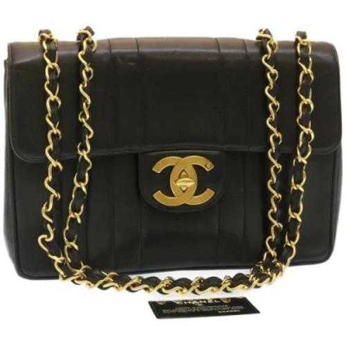 Chanel Vintage Pre-owned Laeder chanel-vskor Black, Dam