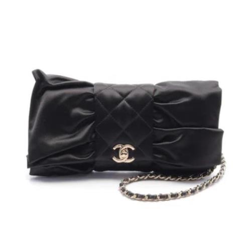 Chanel Vintage Pre-owned Laeder axelremsvskor Black, Dam