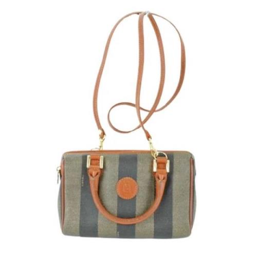 Fendi Vintage Pre-owned Canvas fendi-vskor Brown, Dam