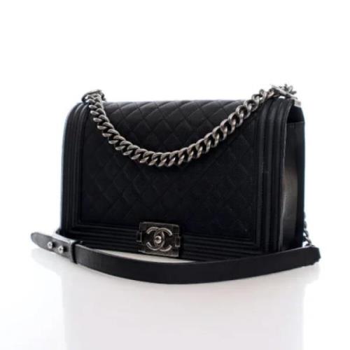 Chanel Vintage Pre-owned Laeder chanel-vskor Black, Dam