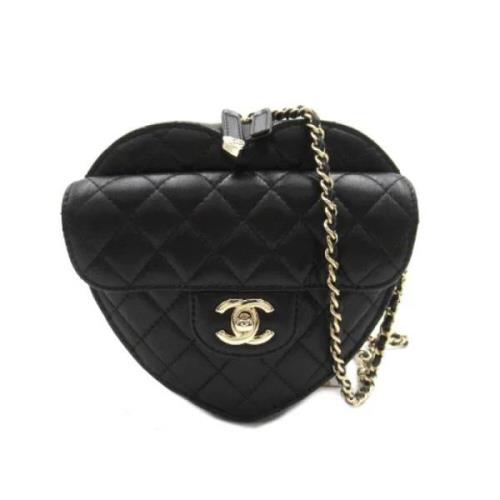 Chanel Vintage Pre-owned Laeder chanel-vskor Black, Dam