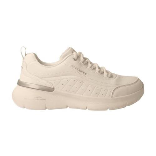 Skechers Vit Modern Dam Sneaker White, Dam