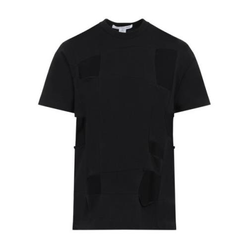 Comme des Garçons Svart T-shirt för män Aw24 Black, Herr