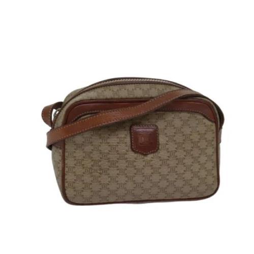 Celine Vintage Pre-owned Canvas celine-vskor Beige, Dam