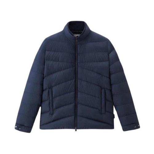 Woolrich Sundance Lätt Dunjacka Blue, Herr