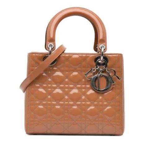 Dior Vintage Pre-owned Laeder dior-vskor Brown, Dam