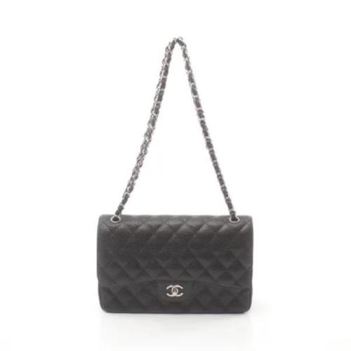 Chanel Vintage Pre-owned Tyg chanel-vskor Black, Dam