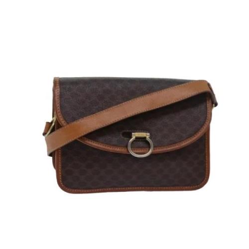 Celine Vintage Pre-owned Canvas celine-vskor Brown, Dam