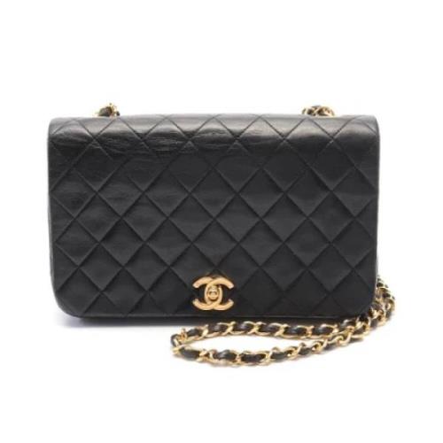 Chanel Vintage Pre-owned Laeder chanel-vskor Black, Dam