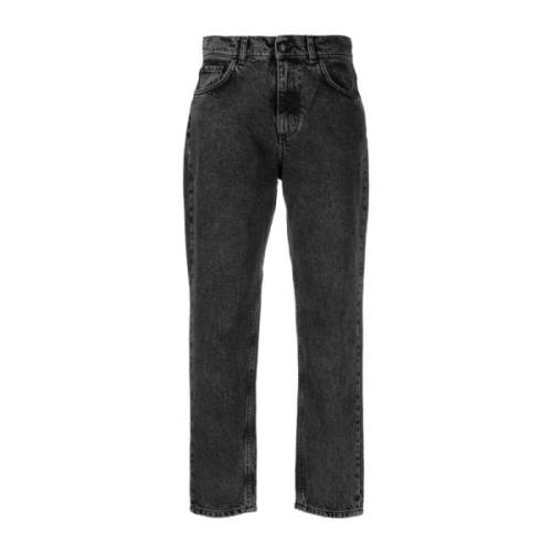 Amish Amish Jeans svart Black, Dam