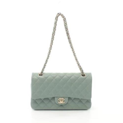 Chanel Vintage Pre-owned Tyg chanel-vskor Green, Dam