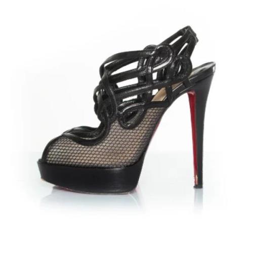 Christian Louboutin Pre-owned Pre-owned Laeder klackskor Black, Dam