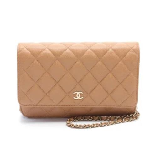 Chanel Vintage Pre-owned Tyg plnbcker Brown, Dam