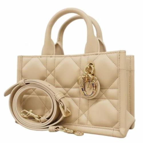 Dior Vintage Pre-owned Laeder dior-vskor Beige, Dam