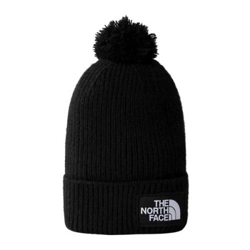 The North Face Ull Beret med Pom Pom Black, Dam