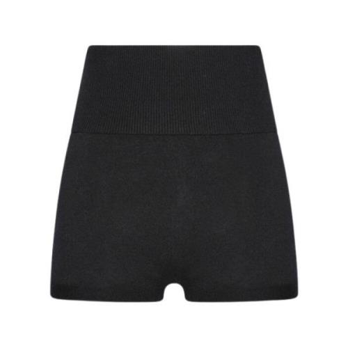 Wolford Mjuka Merino Shorts Black, Dam