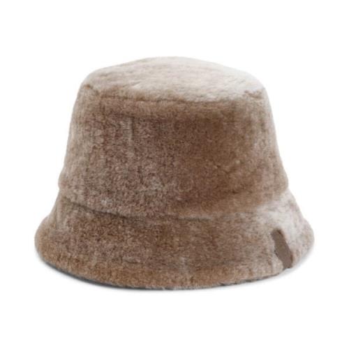 Loewe Stilren Nude & Neutrals Hat Aw24 Brown, Dam