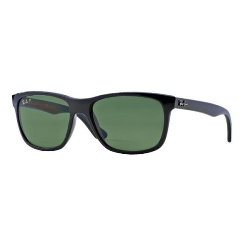 Ray-Ban Elegant Polariserade Solglasögon Grön Lins Black, Herr