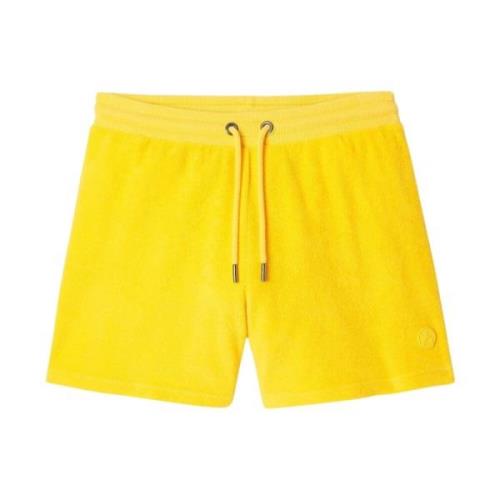 Jott Gula Spons Shorts - Enkel att bära Yellow, Herr