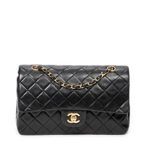 Chanel Vintage Pre-owned Laeder axelremsvskor Black, Dam