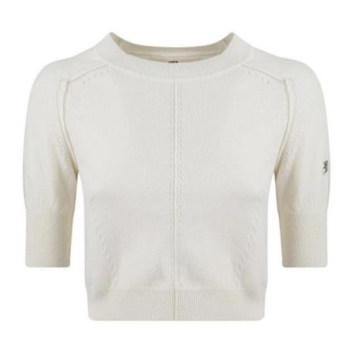 Ermanno Scervino Kortärmade Toppkollektion White, Dam