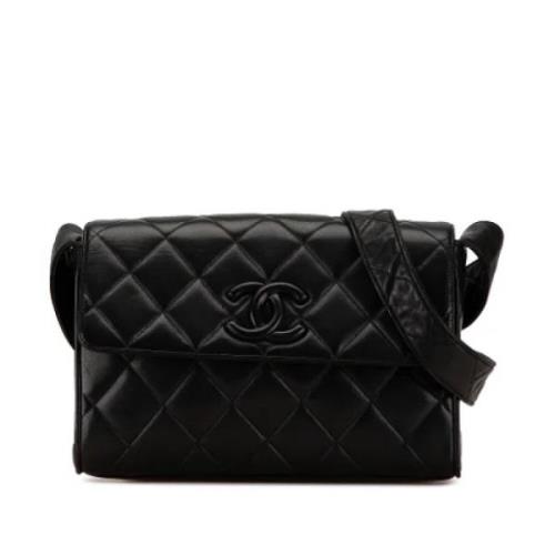 Chanel Vintage Pre-owned Laeder chanel-vskor Black, Dam