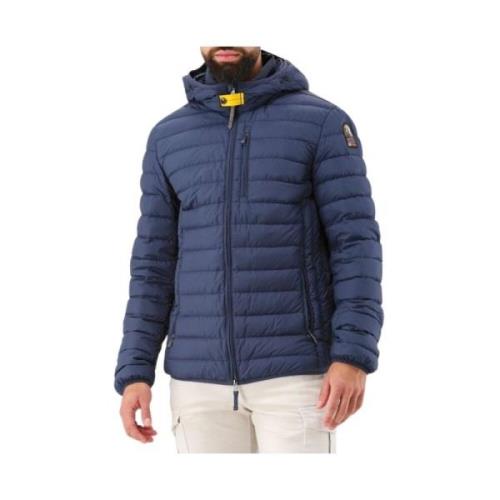 Parajumpers Blå Dunjacka med Huva Blue, Herr