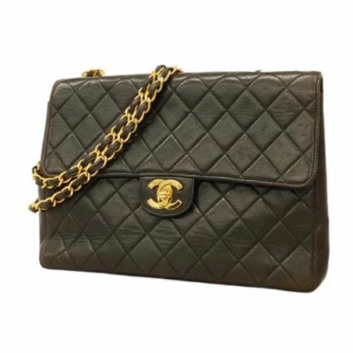 Chanel Vintage Pre-owned Laeder chanel-vskor Black, Dam