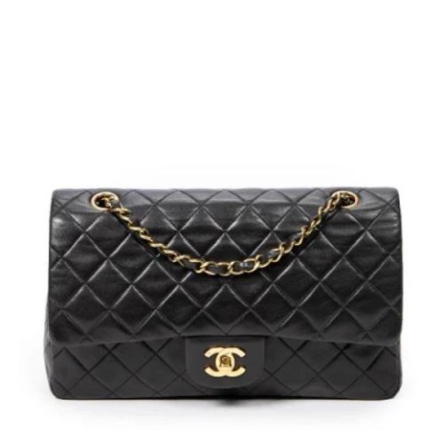 Chanel Vintage Pre-owned Laeder axelremsvskor Black, Dam