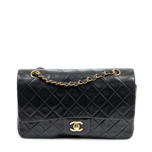 Chanel Vintage Pre-owned Laeder axelremsvskor Black, Dam