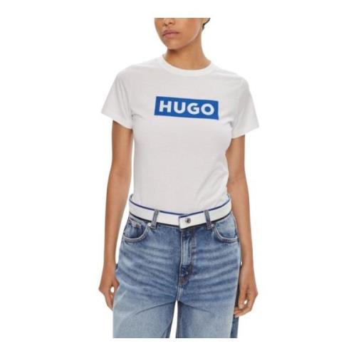 Hugo Boss Klassisk Dam T-shirt White, Dam