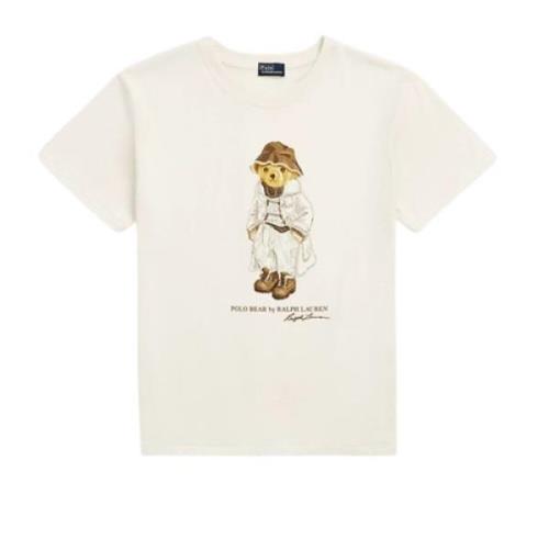 Ralph Lauren Crmy BR T-Shirt Beige, Dam