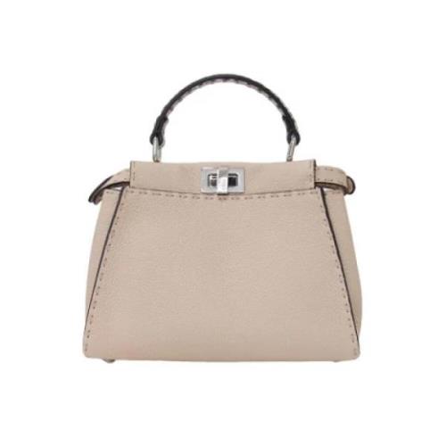 Fendi Vintage Pre-owned Laeder fendi-vskor Beige, Dam