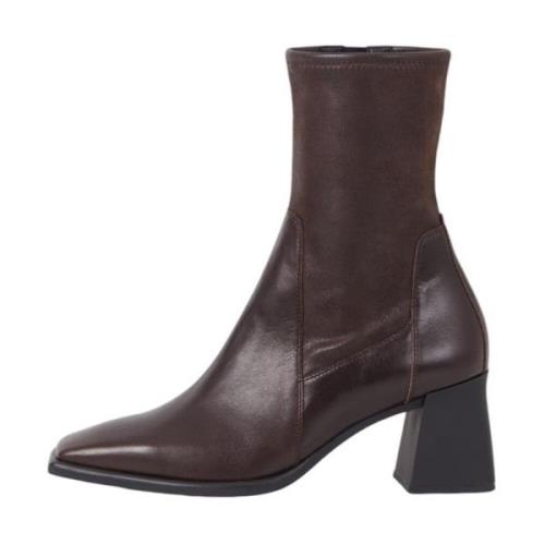 Vagabond Shoemakers Elegant Choklad Läder Ankelboots Brown, Dam