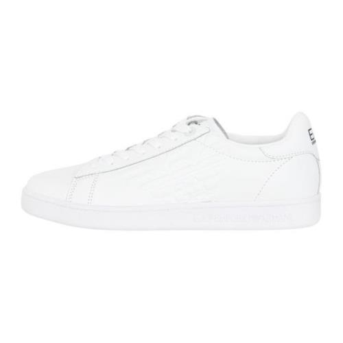 Emporio Armani EA7 Vita Sneakers med Logotyp White, Herr